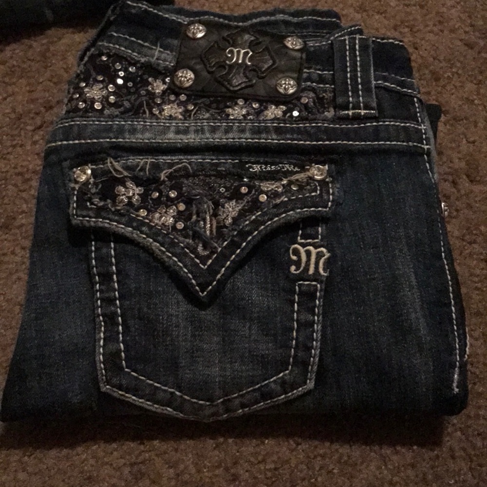 EUC ~ miss me Jeans barley used ~ Authentic